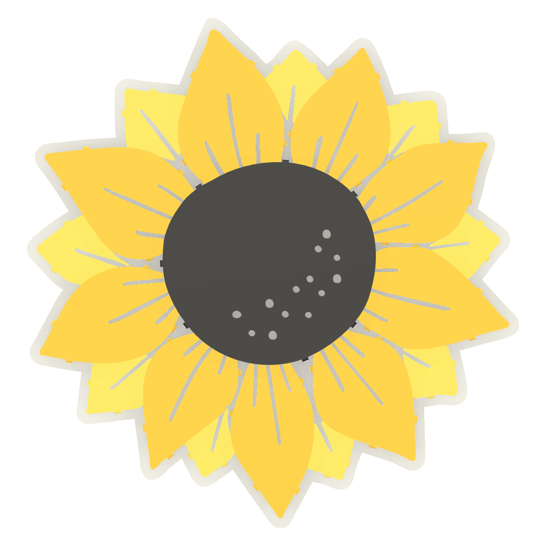 Sunflower Metal Wall Art