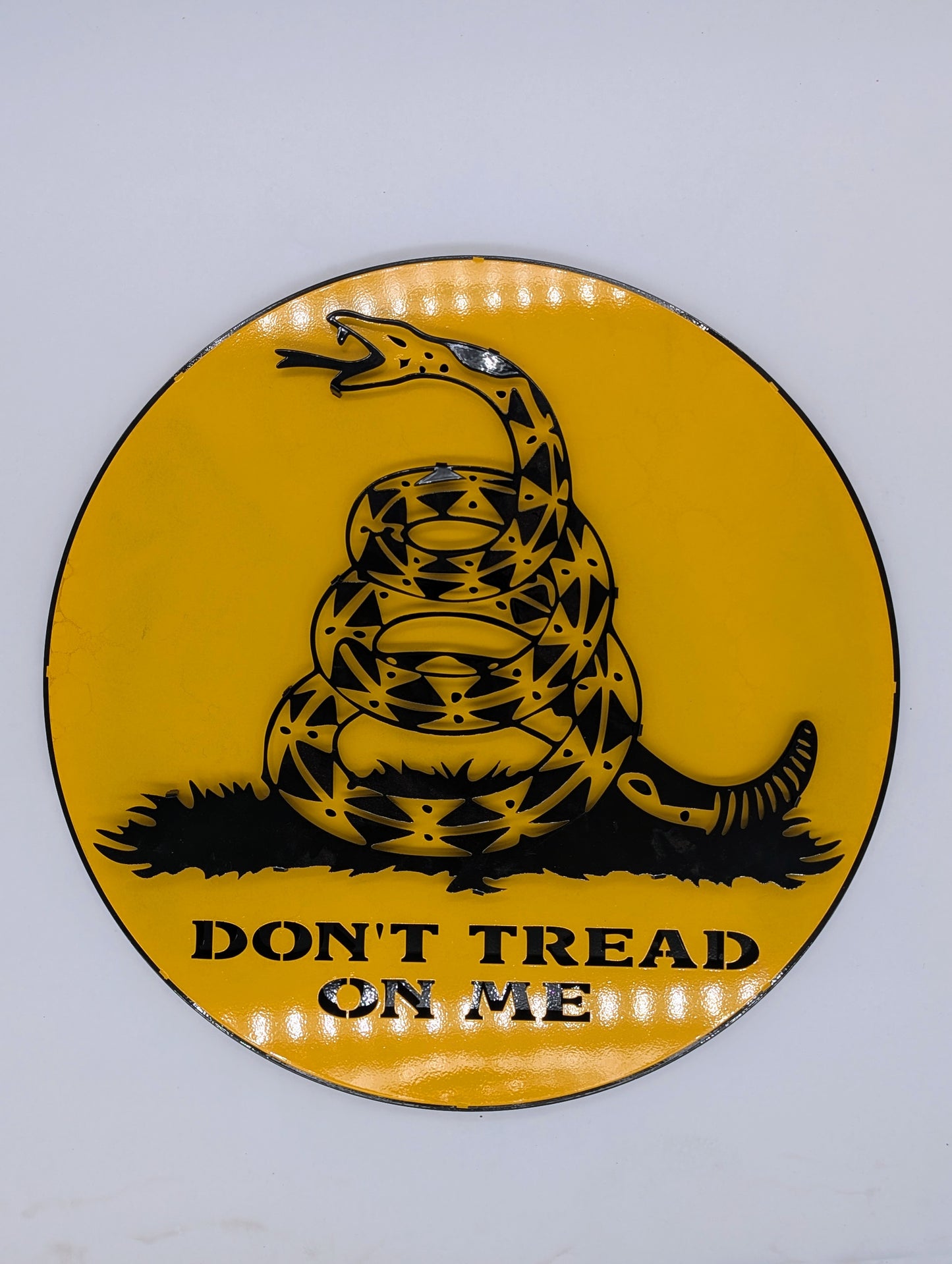 Gadsden Flag "Don't Tread On Me" Metal Wall Art