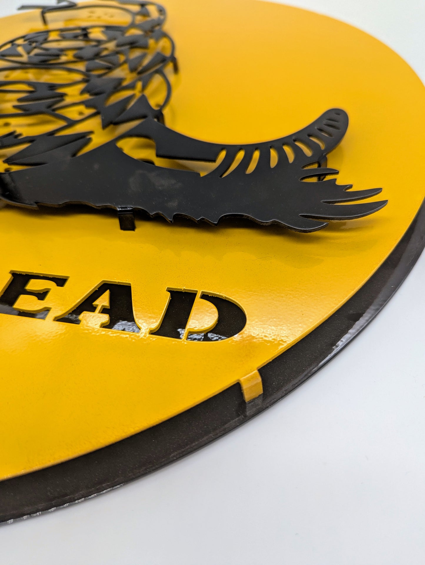 Gadsden Flag "Don't Tread On Me" Metal Wall Art