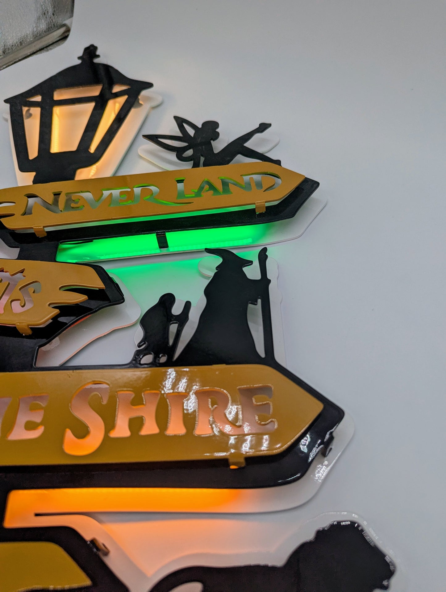 Fantasy Worlds Signpost Art: Magical Destinations