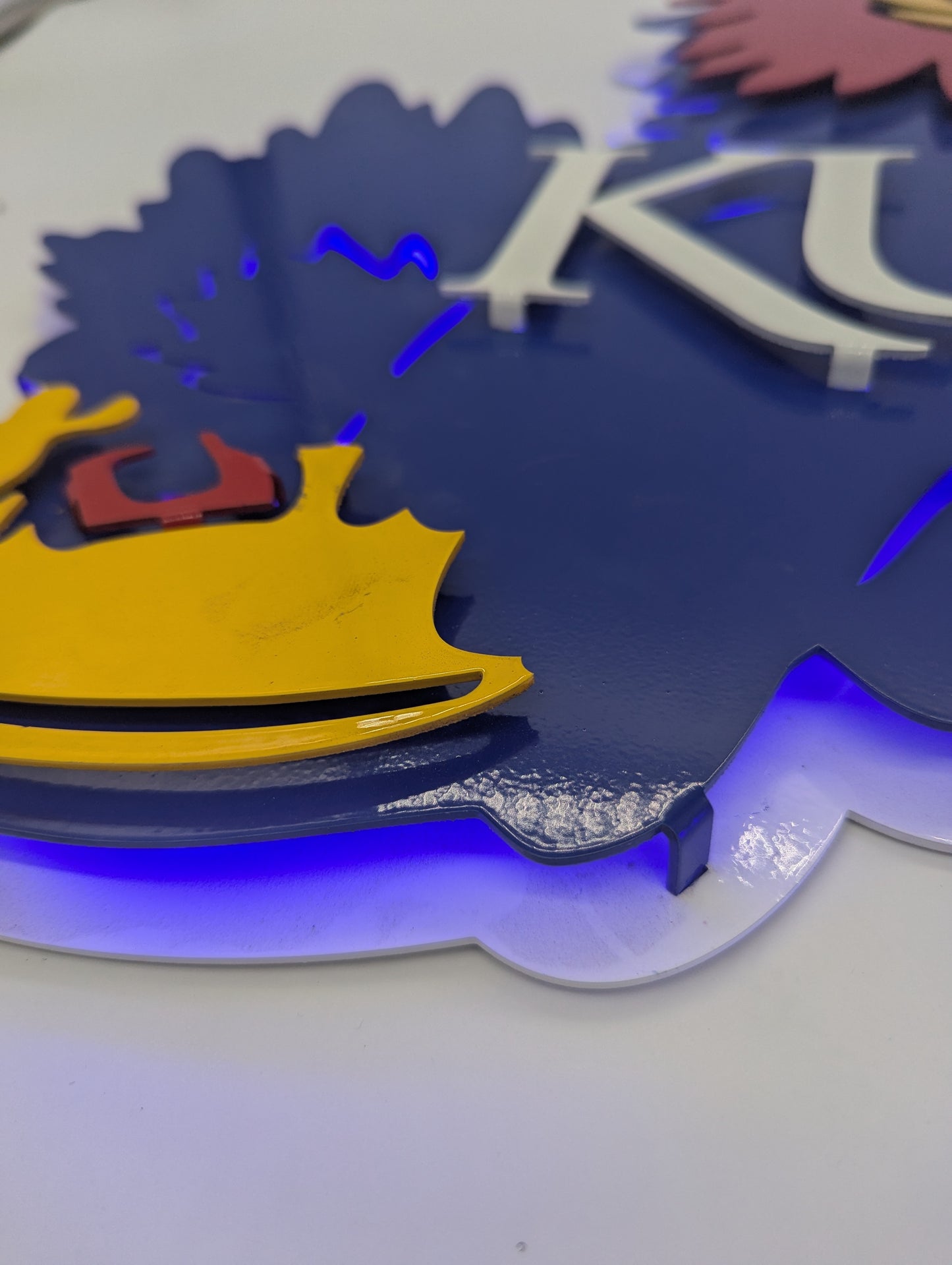 2005 Jayhawk Metal Wall Art: University of Kansas