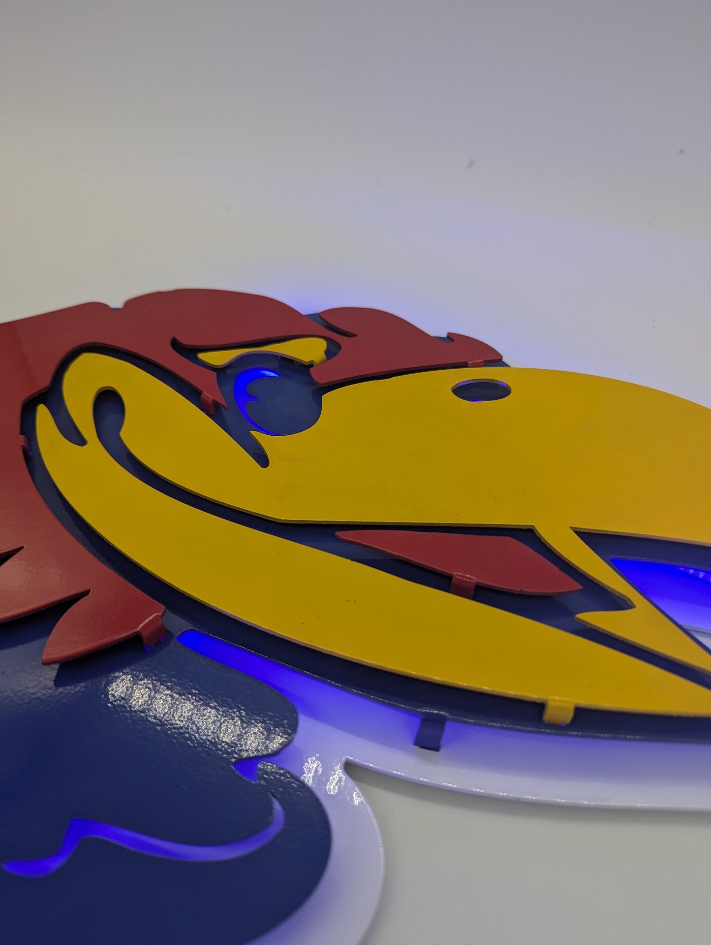 2005 Jayhawk Metal Wall Art: University of Kansas