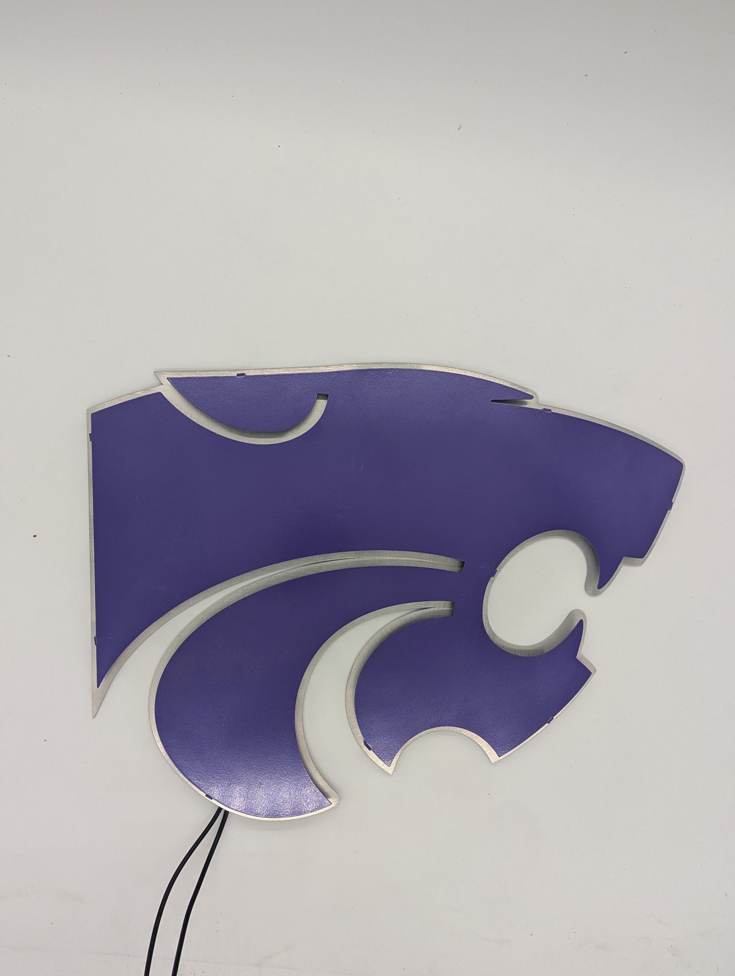 Powercat Metal Wall Art: Kansas State University