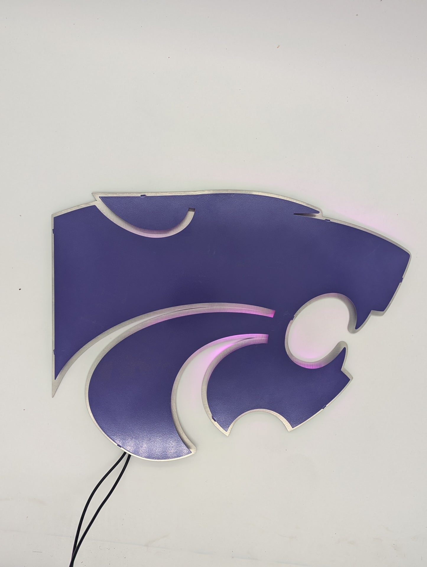 Powercat Metal Wall Art: Kansas State University