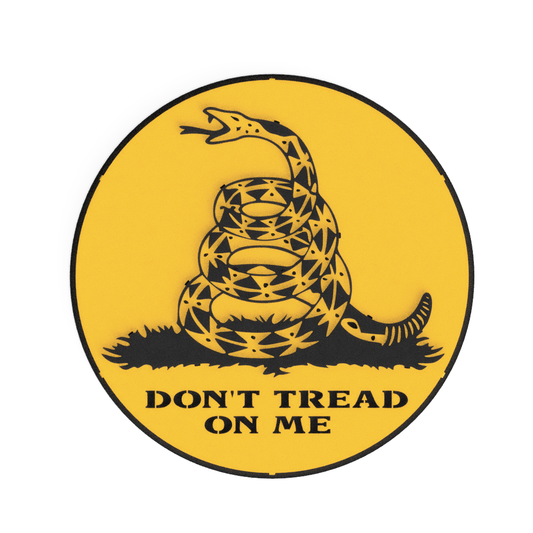 Gadsden Flag "Don't Tread On Me" Metal Wall Art