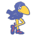 1912 Jayhawk Metal Wall Art: University of Kansas