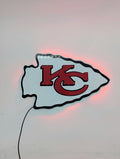 Arrowhead Metal Wall Art: Kansas City Chiefs