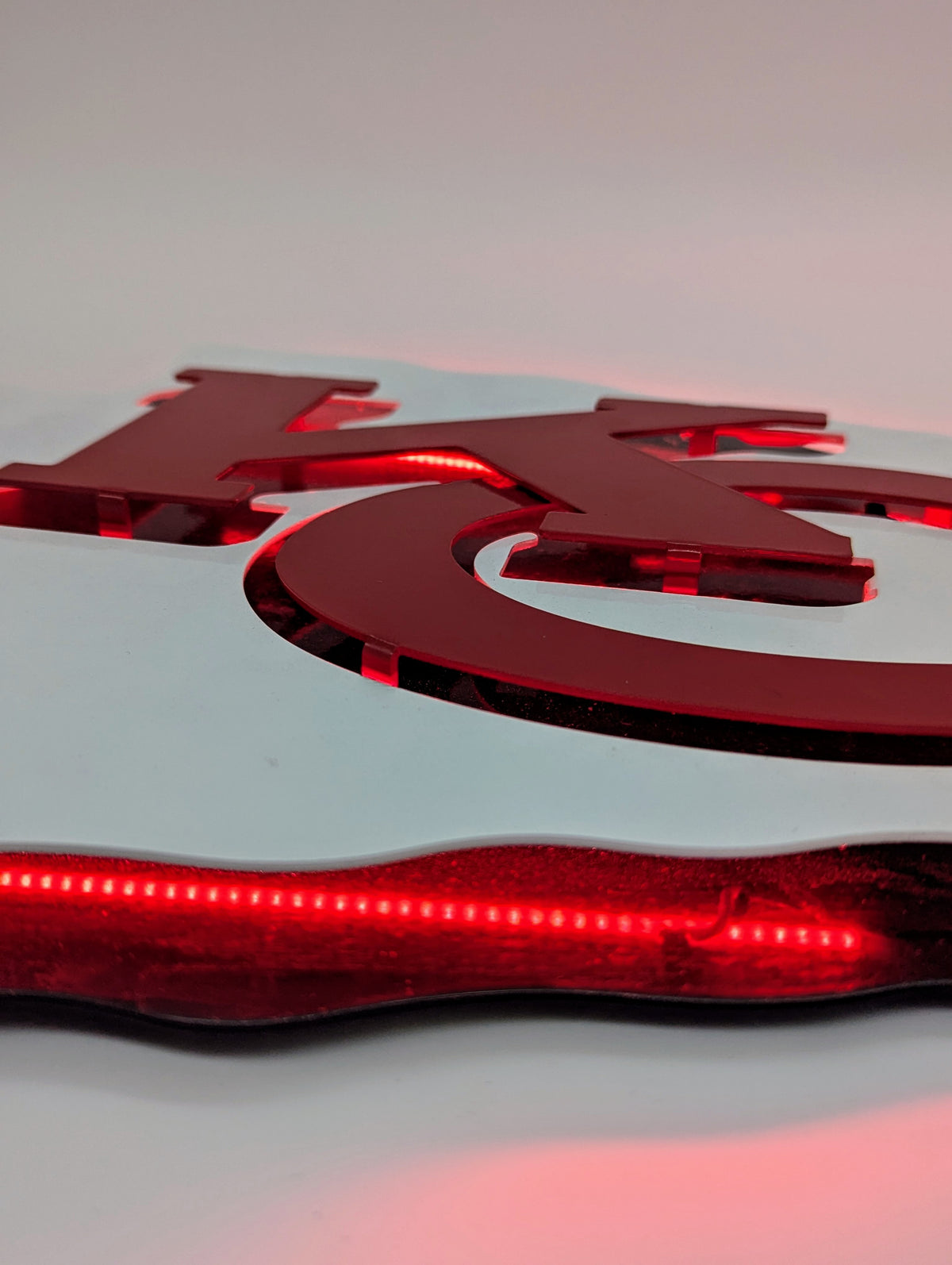 Arrowhead Metal Wall Art: Kansas City Chiefs