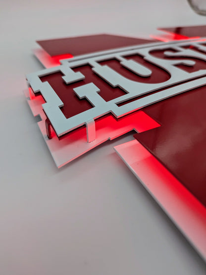 Cornhuskers 'N' Logo Metal Wall Art | University of Nebraska