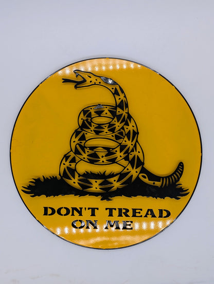 Gadsden Flag "Don't Tread On Me" Metal Wall Art