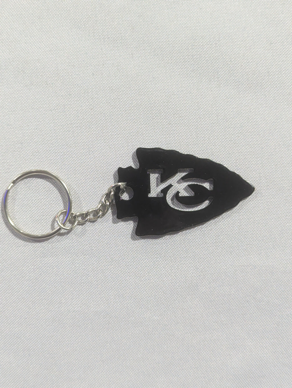Arrowhead Keychain: Kansas City Chiefs