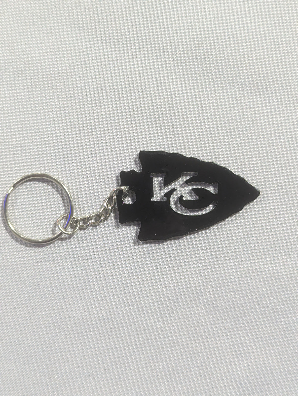 Arrowhead Keychain: Kansas City Chiefs
