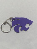 Kansas State University Keychain: Powercat