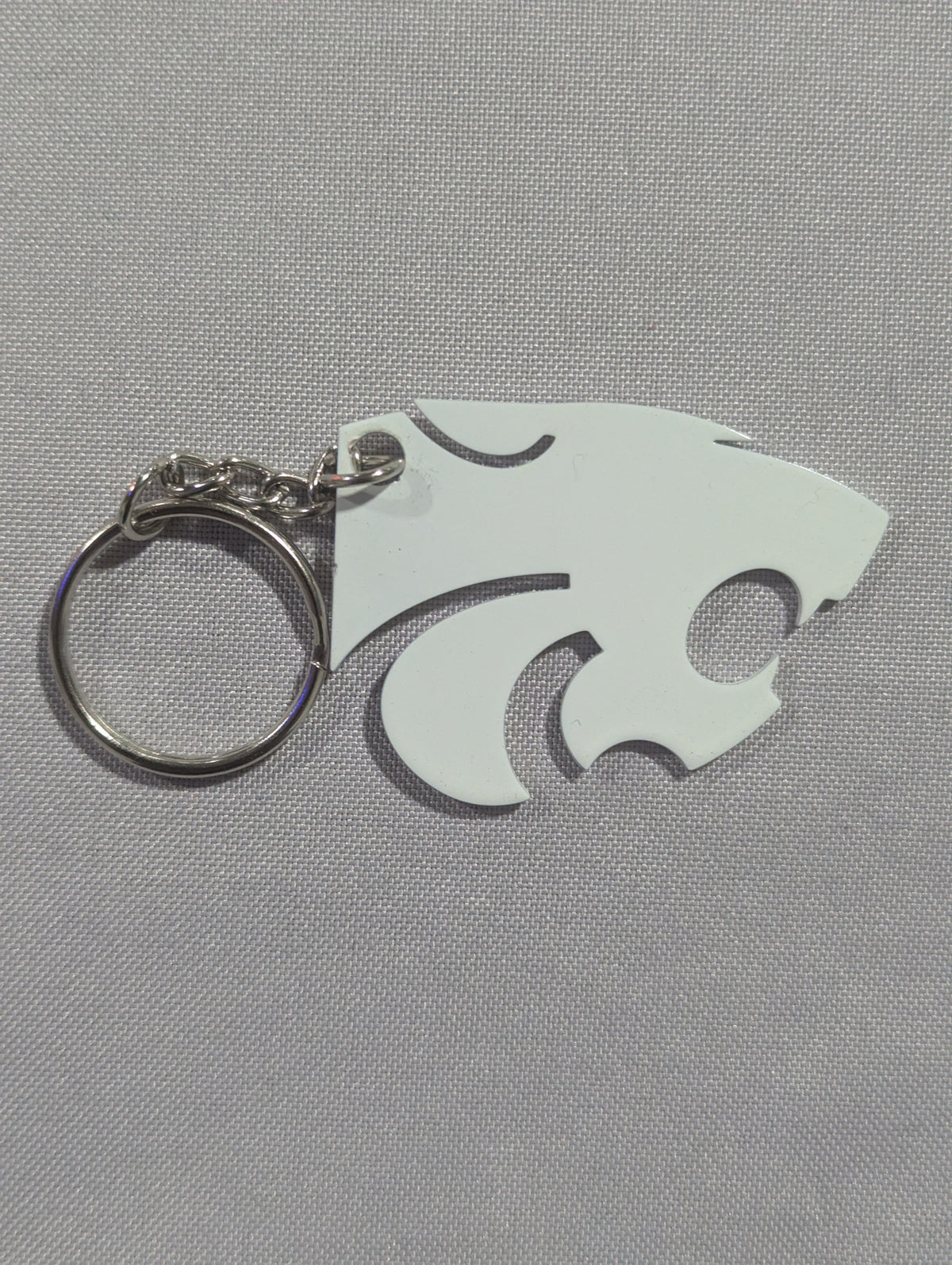 Kansas State University Keychain: Powercat