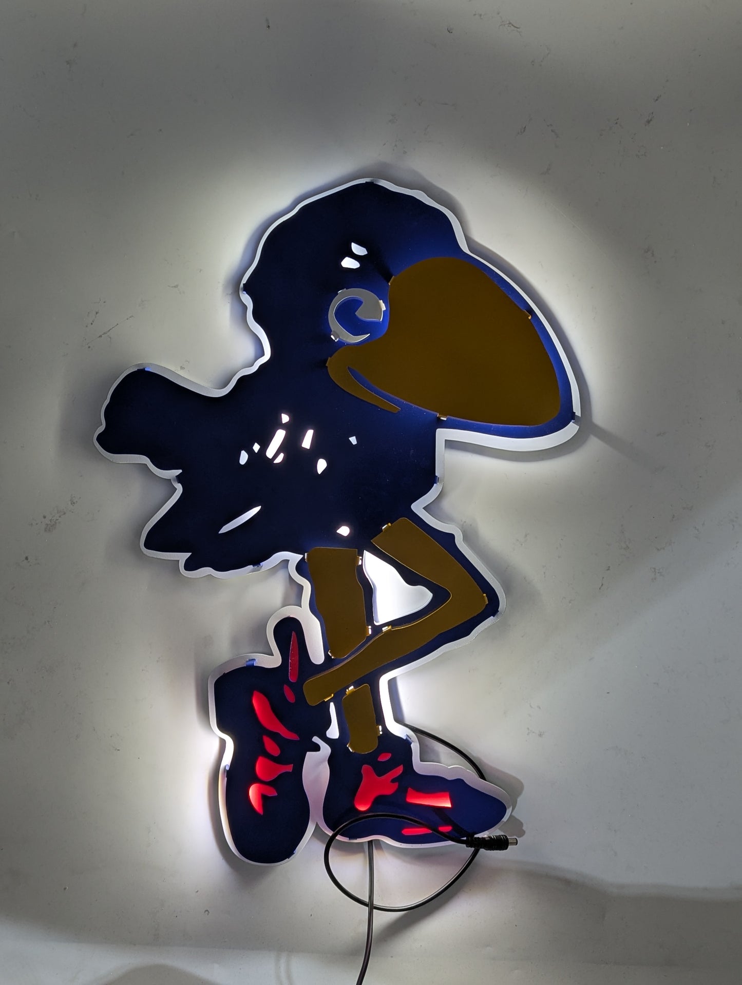 1912 Jayhawk Metal Wall Art: University of Kansas