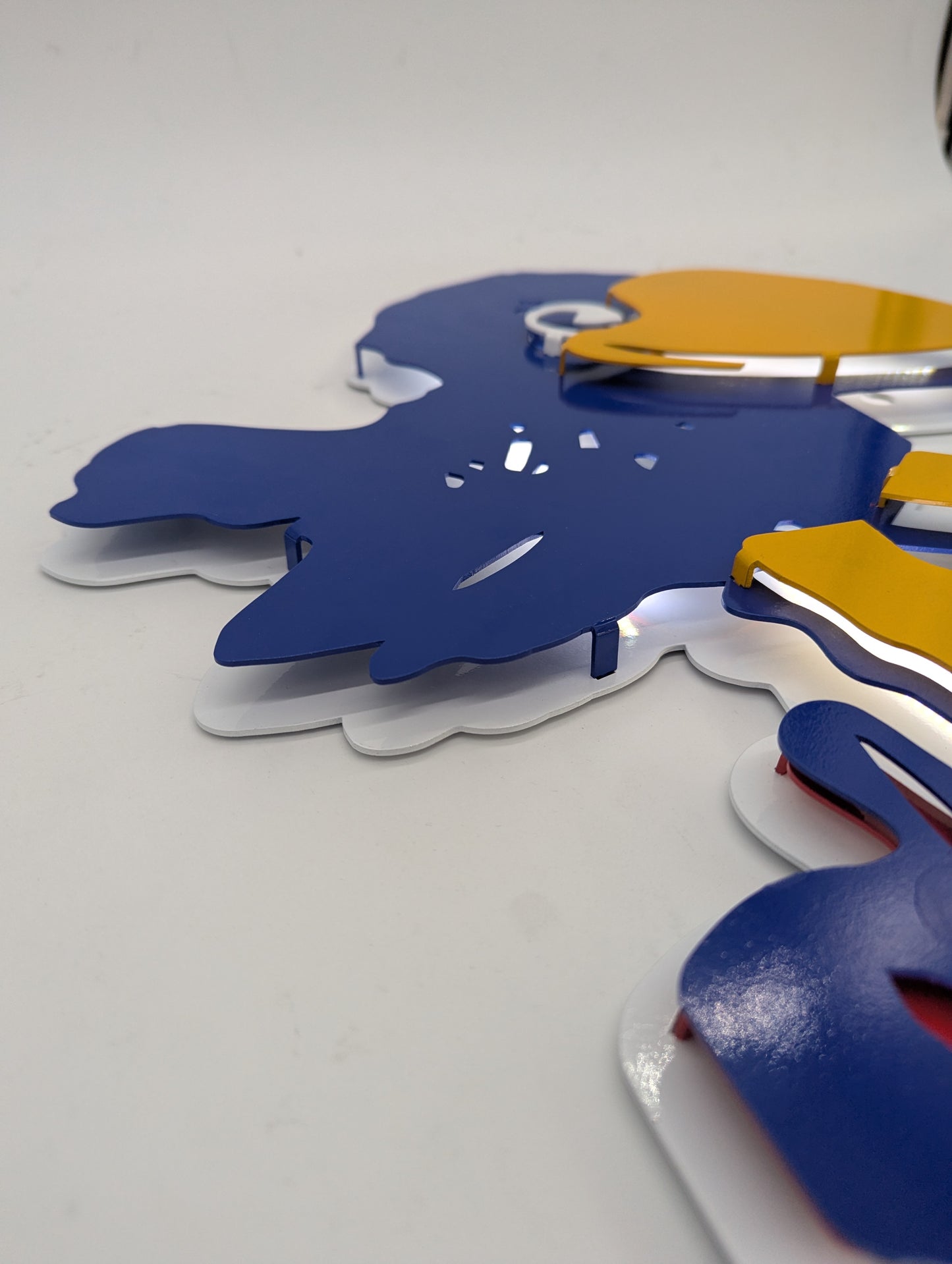 1912 Jayhawk Metal Wall Art: University of Kansas