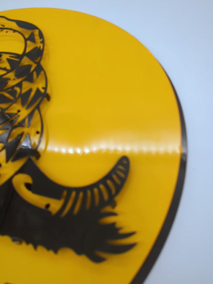 Gadsden Flag "Don't Tread On Me" Metal Wall Art