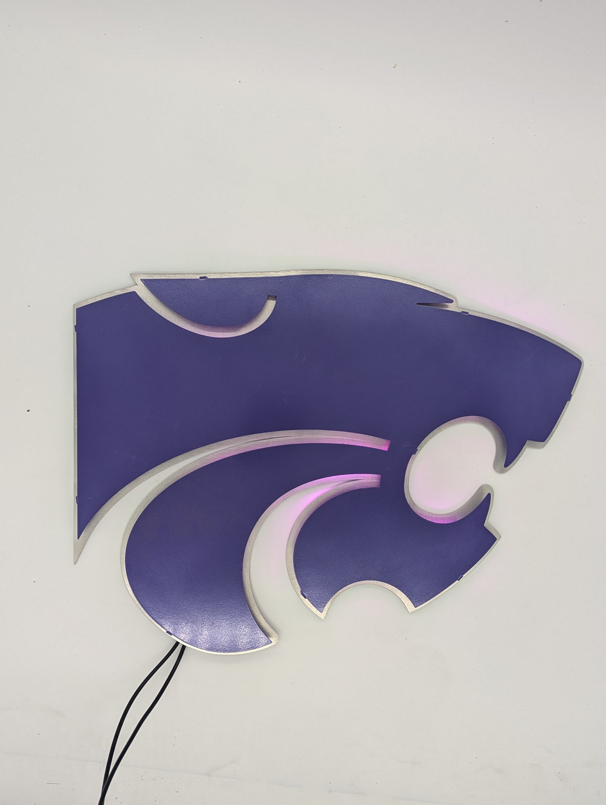Powercat Metal Wall Art: Kansas State University