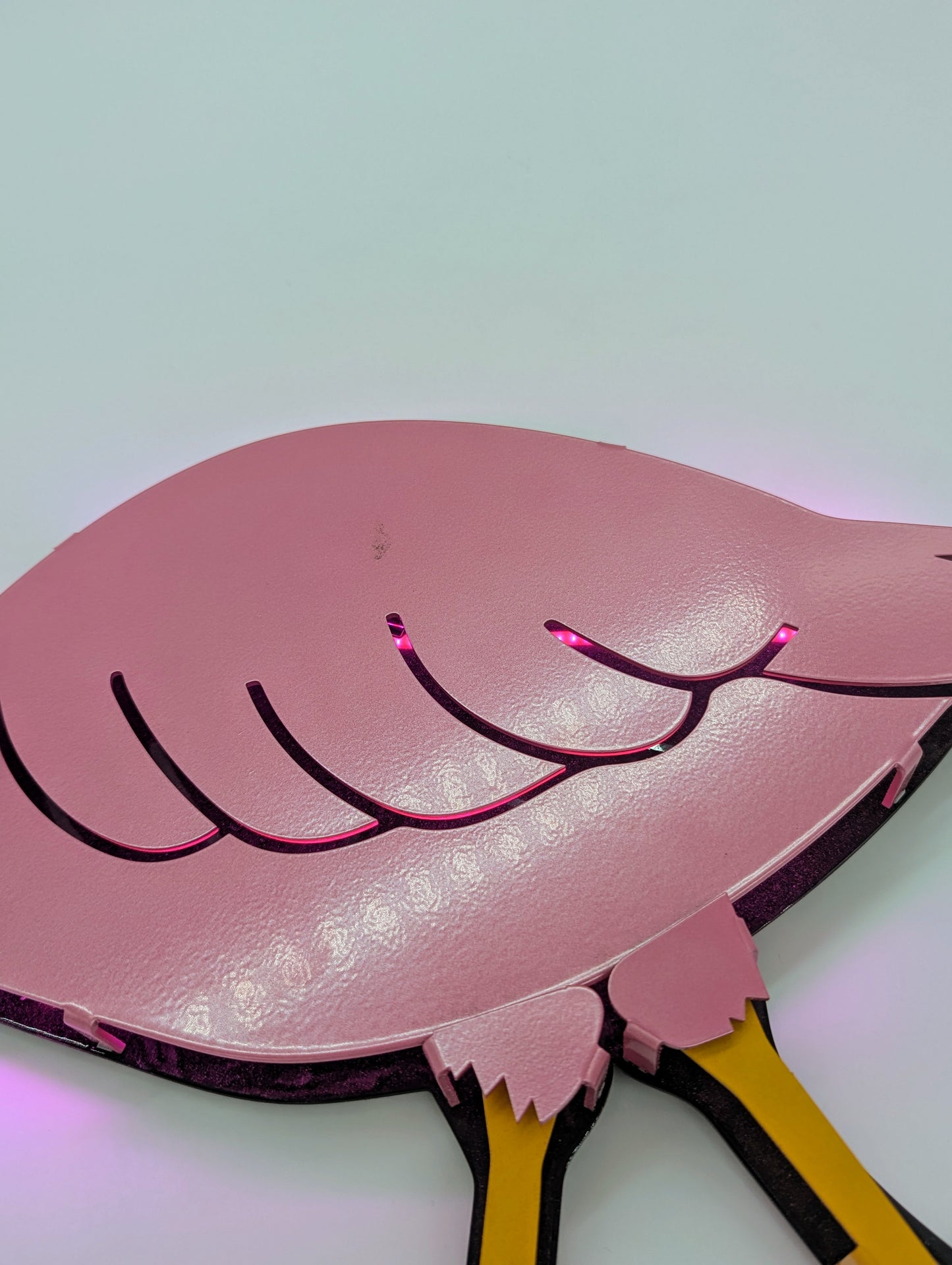 Pink Flamingo: Decorative Metal Wall Art